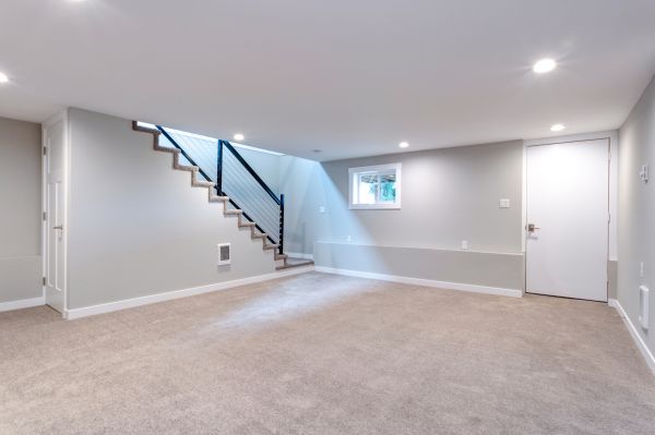 Basement Carpet Replacement in Kent